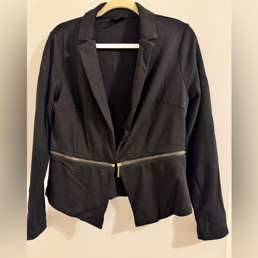 2-in-1 Black BlazerJacket